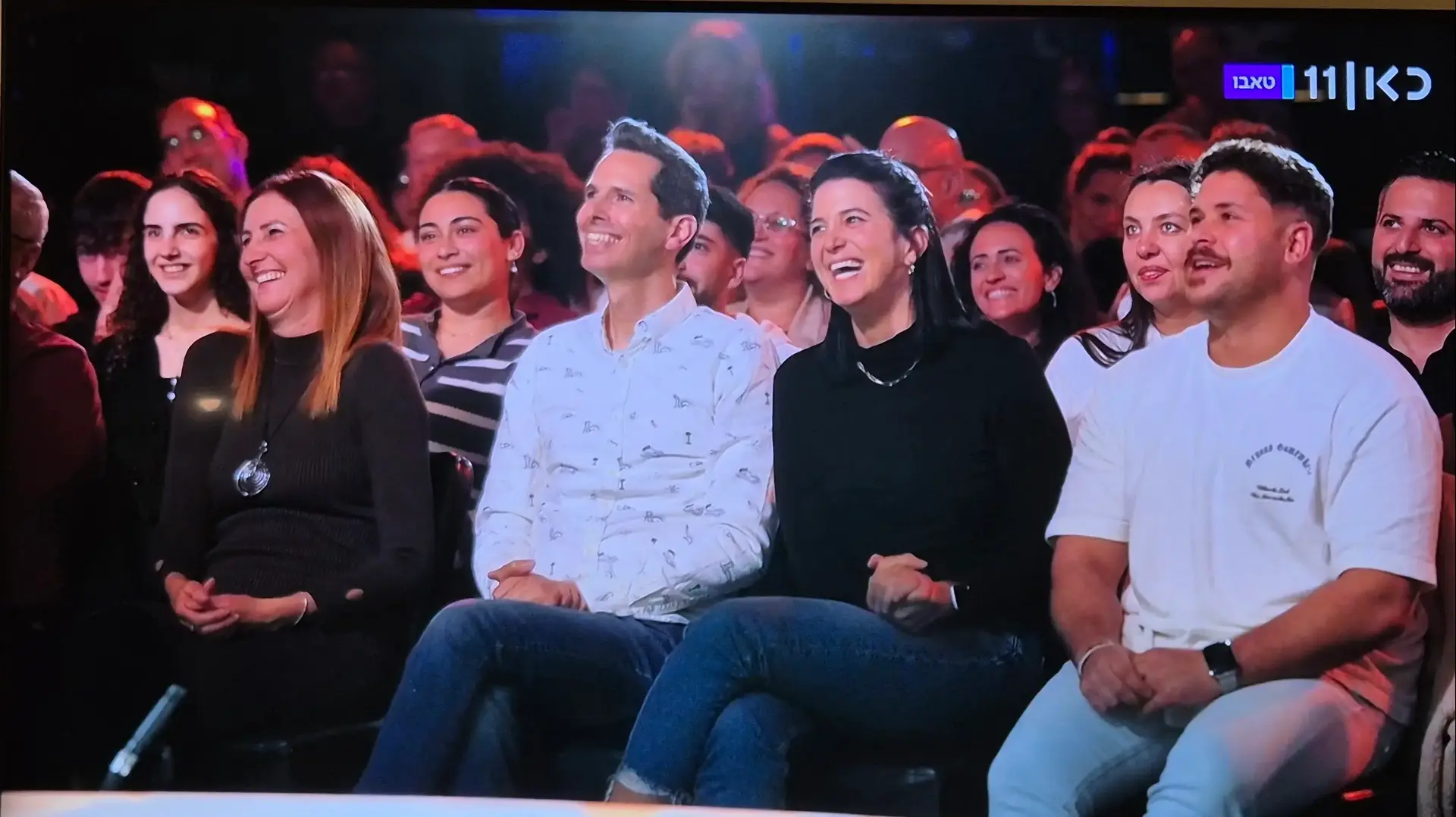 ארבעת גיבורי טאבו על חירישם בהופעה של חנוך דאום כאן 11 ארבעת גיבורי טאבו על חירישם בהופעה של חנוך דאום כאן 11
