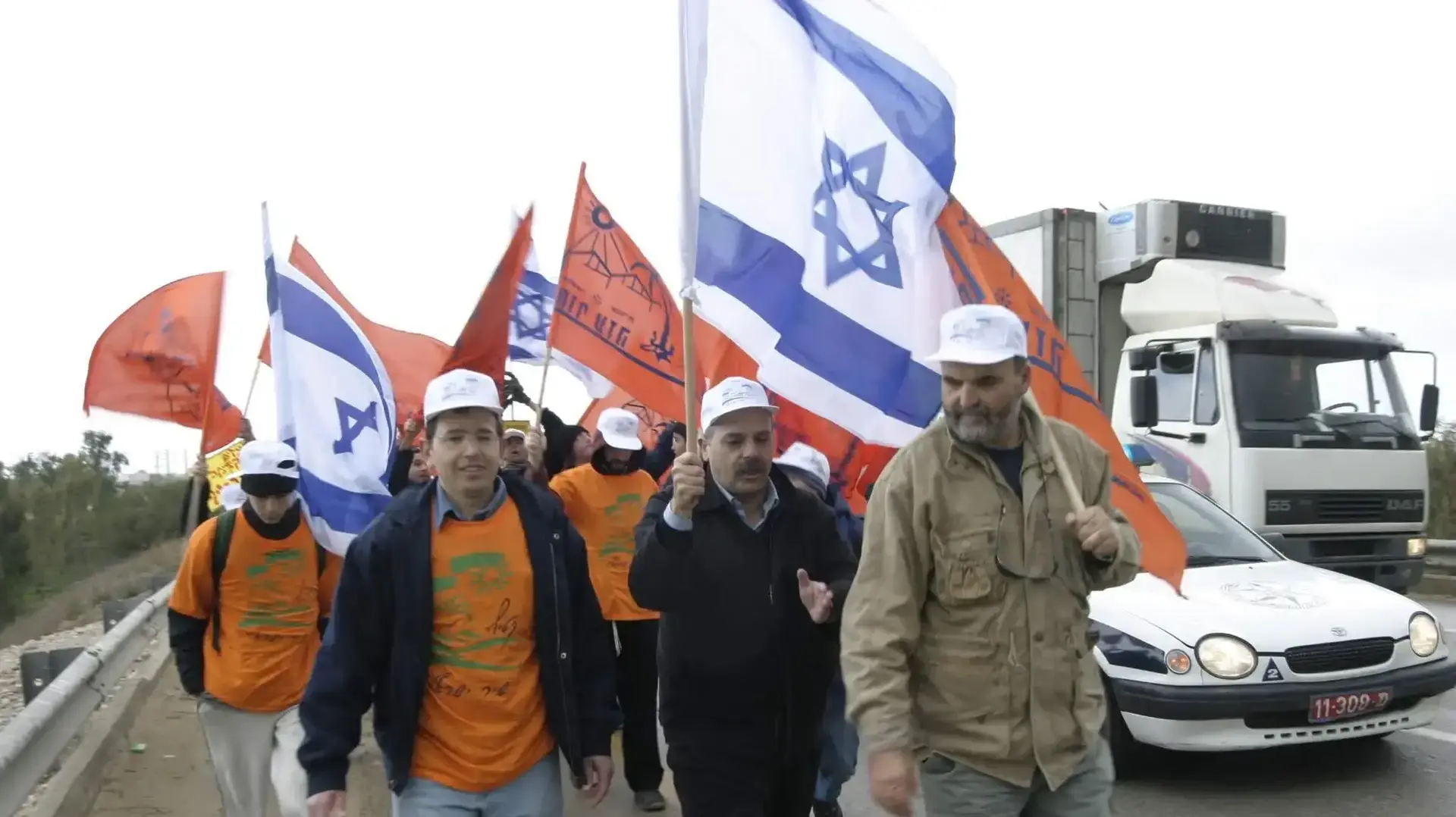 ליאור כלפא במחאה נגד ההתנתקות ליאור כלפא במחאה נגד ההתנתקות