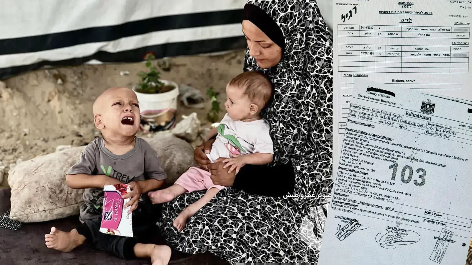 בדיקת מערכת הביטחון חושפת את שקר 'קמפיין ההרעבה' - פרסום מגמתי ומטעה של נתוני תת-תזונה מצד חמאס, והצגת חולים במחלות רקע חמורות כמתים מתת-תזונה בדיקת מערכת הביטחון חושפת את שקר 'קמפיין ההרעבה' - פרסום מגמתי ומטעה של נתוני תת-תזונה מצד חמאס, והצגת חולים במחלות רקע חמורות כמתים מתת-תזונה