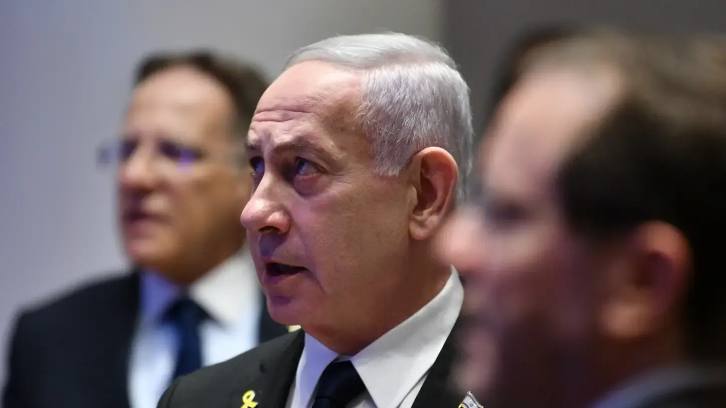 נשיא המדינה יצחק הרצוג, רה"מ בנימין נתניהו, צחי ברוורמן, חנוכת מוזיאון הכנסת, 11 באוגוסט 2025
