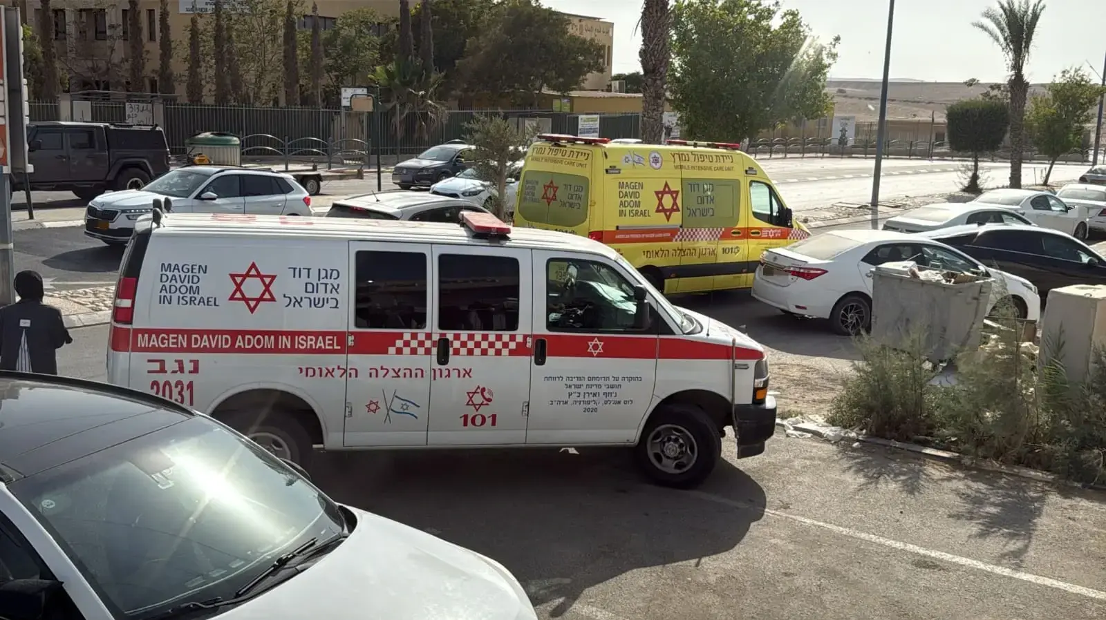  ילדה שהובאה למרפאה מקומית בערערה בנגב, לאחר ששהתה זמן ממושך ברכב סגור