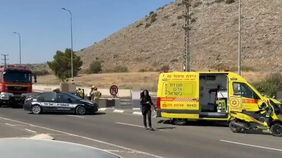 תאונה בכביש 90 תאונה בכביש 90
