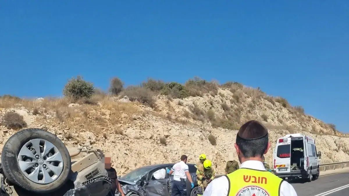 הרוג בתאונה בכביש 611 סמוך לחריש