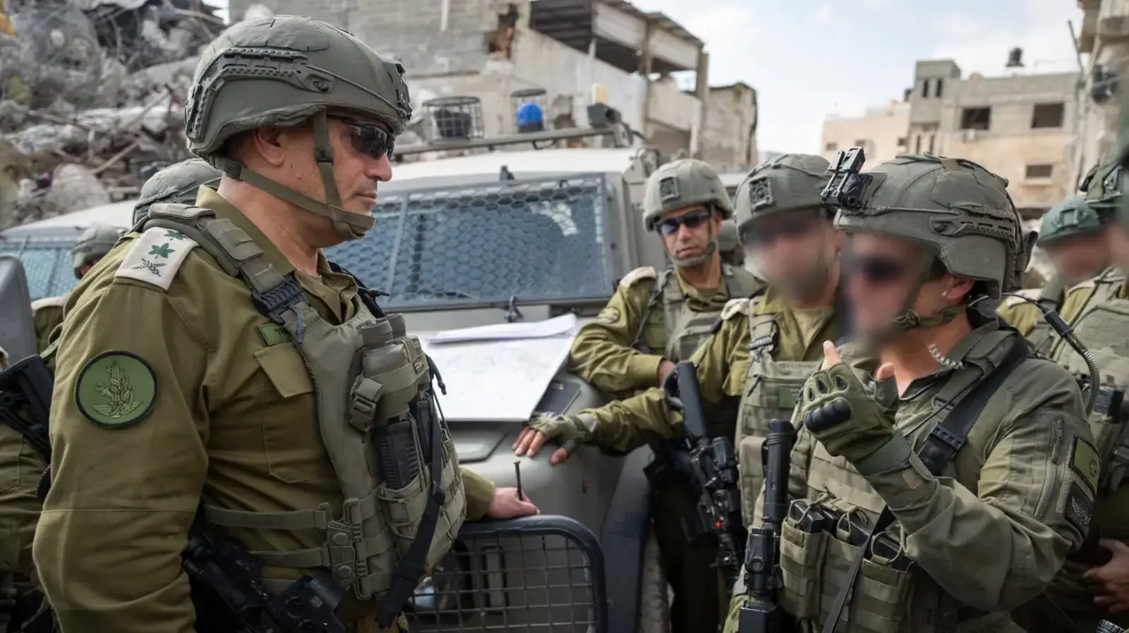 הרמטכ"ל אייל זמיר בביקורו ביהודה ושומרון הרמטכ"ל אייל זמיר בביקורו ביהודה ושומרון
