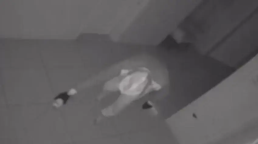אחד מרעולי הפנים באירוע ההצתה בנתניה, 29.08.25