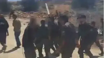 שוטר מג"ב היכה קטין באגרוף במהלך פינוי במאחז עוז ציון שבבנימין