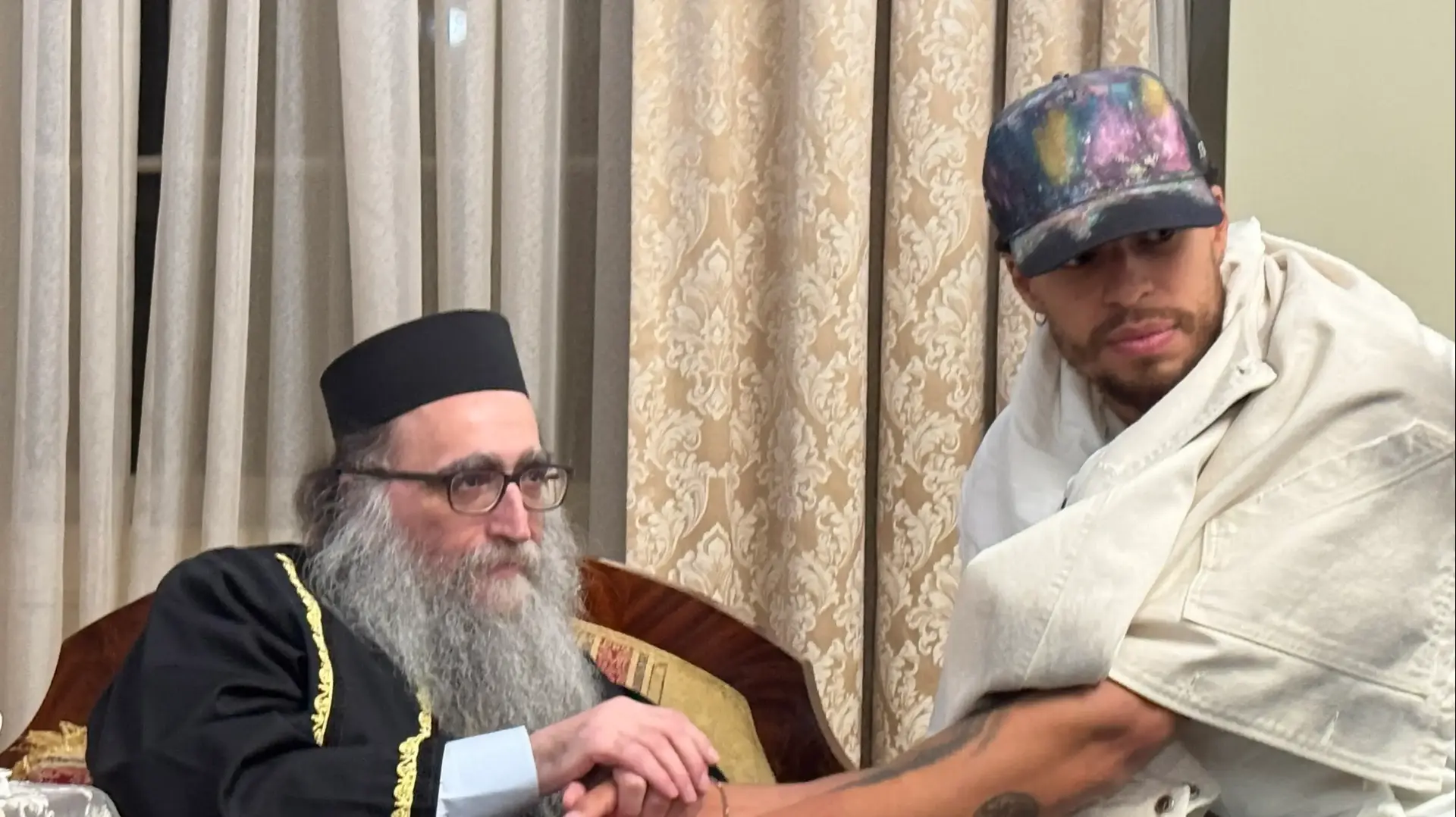 הרב פינטו עם סטטיק הרב פינטו עם סטטיק