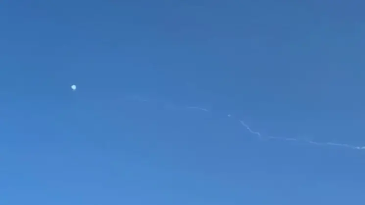יירוט שיגורים בעוטף עזה, 7 בספטמבר 2025
