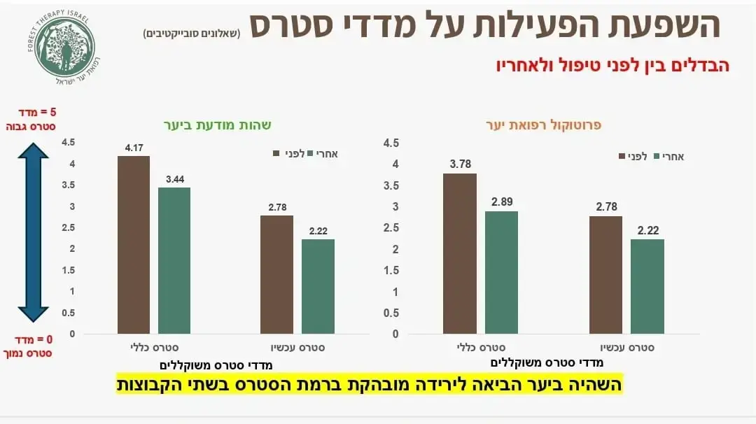 רפואת יער - נתוני המחקר רפואת יער - נתוני המחקר
