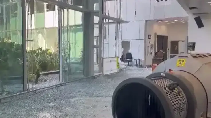 נפילת כטב"ם בסמוך לשדה התעופה רמון