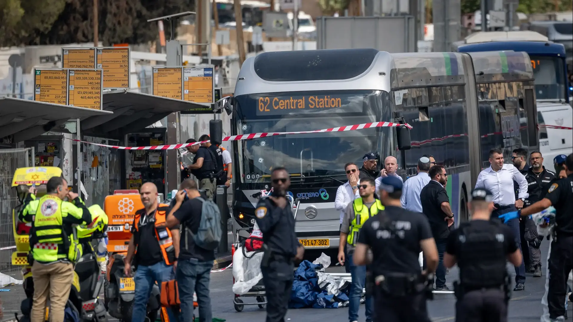 אירוע פיגוע ירי בצומת רמות, ירושלים, 8 בספטמבר 2025