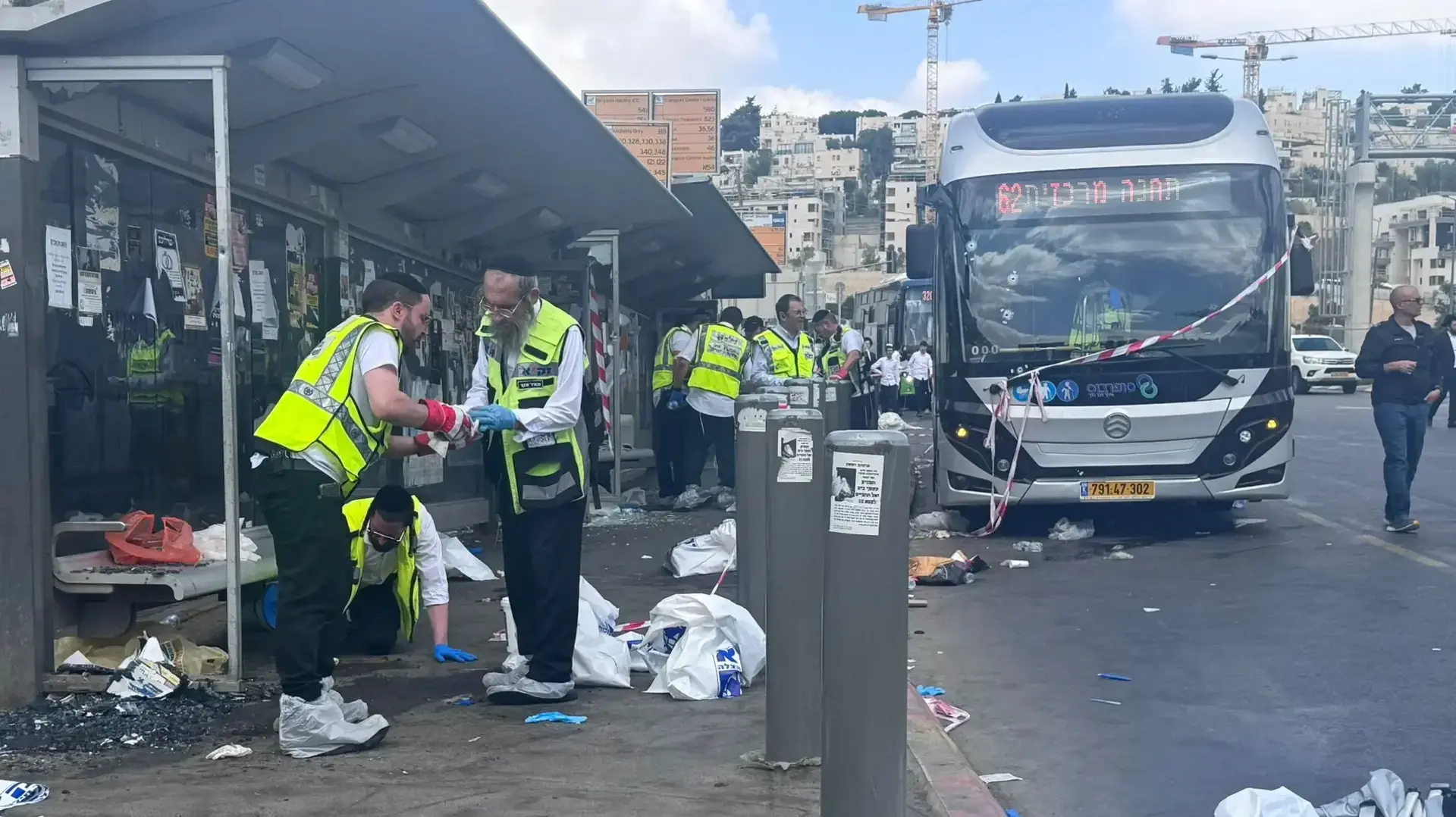 אירוע פיגוע ירי בצומת רמות, ירושלים, 8 בספטמבר 2025 אירוע פיגוע ירי בצומת רמות, ירושלים, 8 בספטמבר 2025