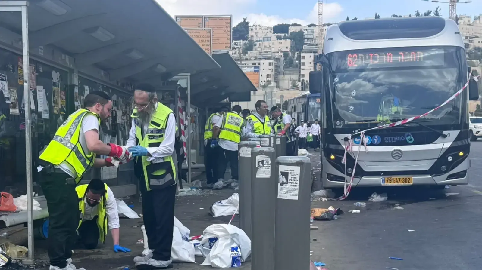 אירוע פיגוע ירי בצומת רמות, ירושלים, 8 בספטמבר 2025 אירוע פיגוע ירי בצומת רמות, ירושלים, 8 בספטמבר 2025