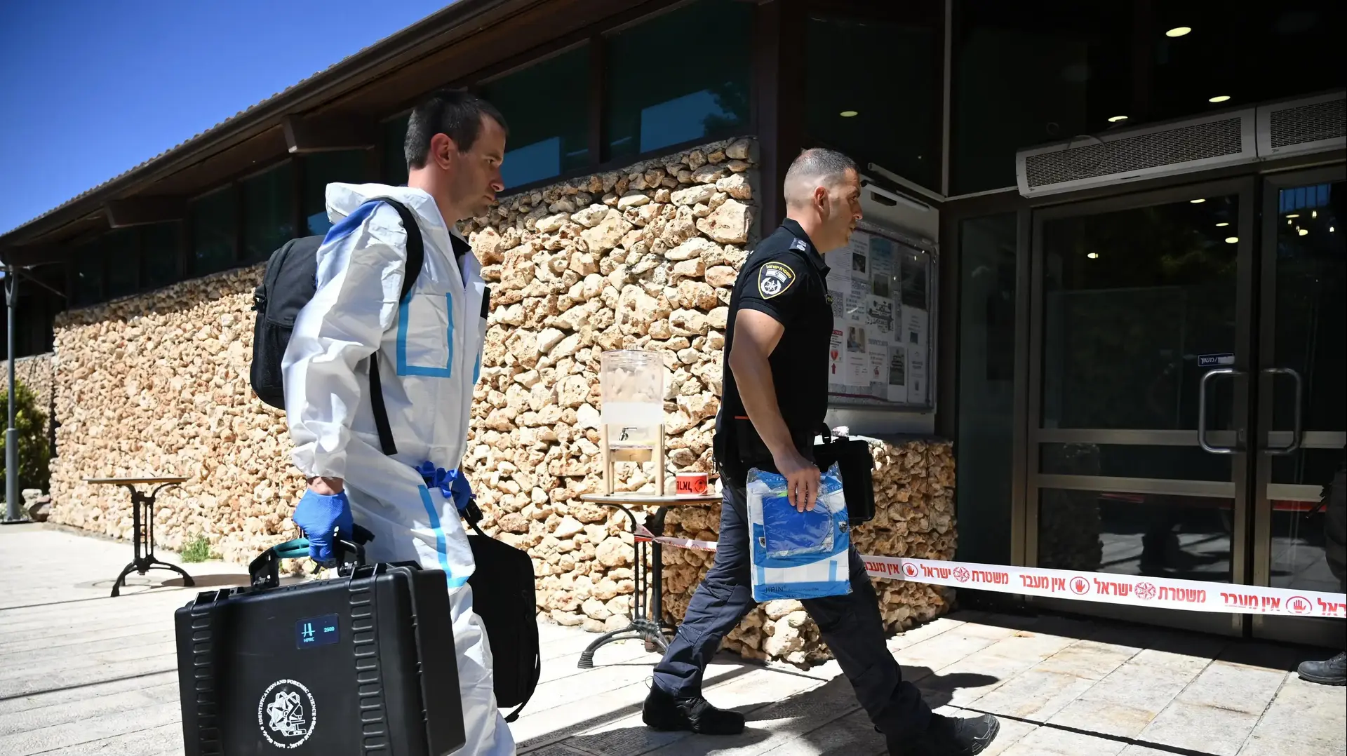 זירת אירוע דקירה, מלון בקיבוץ צובה, 12 בספטמבר 2025