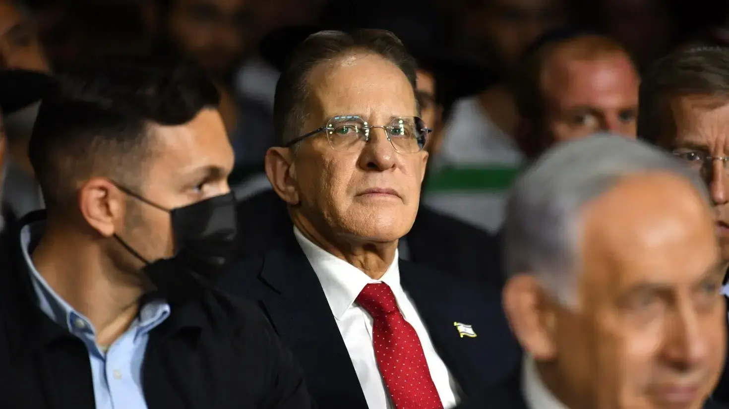 בנימין נתניהו, צחי ברוורמן, טקס של חניכי "מכינות נצח", רשת המכינות הקדם צבאיות לצעירים חרדים מבית עמותת נצח יהודה,מנהרות הכותל,  11 בספטמבר 2025