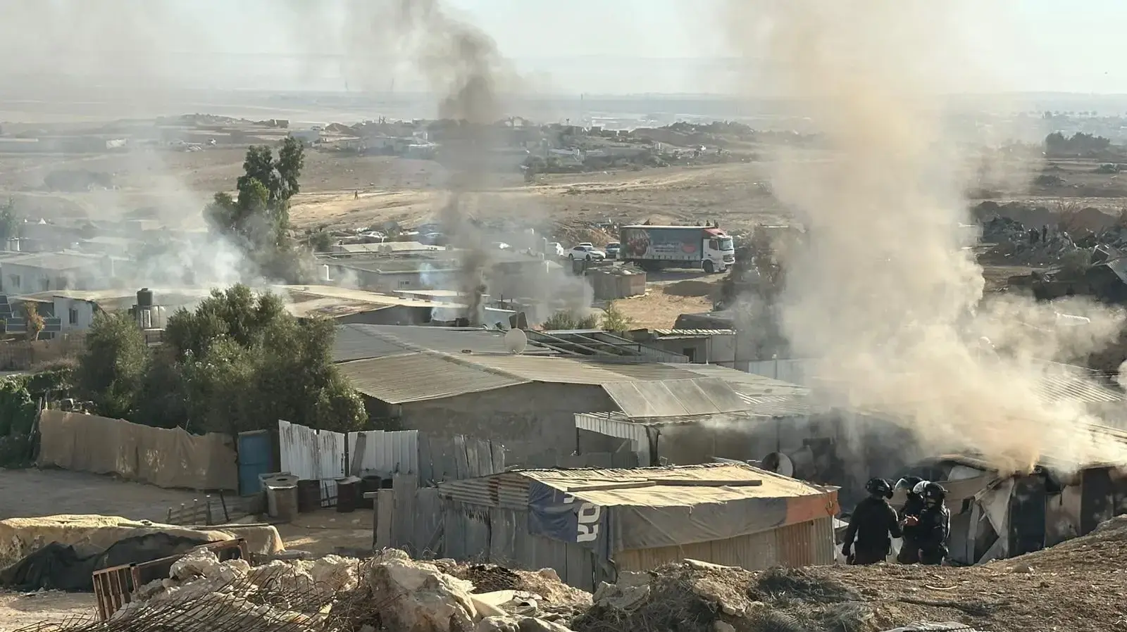 הריסת מבנים לא חוקיים בפזורה סמוכה לשגב שלום, 17 בספטמבר 2025 הריסת מבנים לא חוקיים בפזורה סמוכה לשגב שלום, 17 בספטמבר 2025