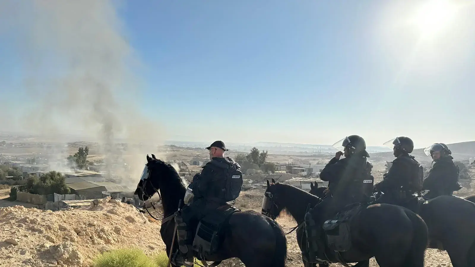 הריסת מבנים לא חוקיים בפזורה סמוכה לשגב שלום, 17 בספטמבר 2025