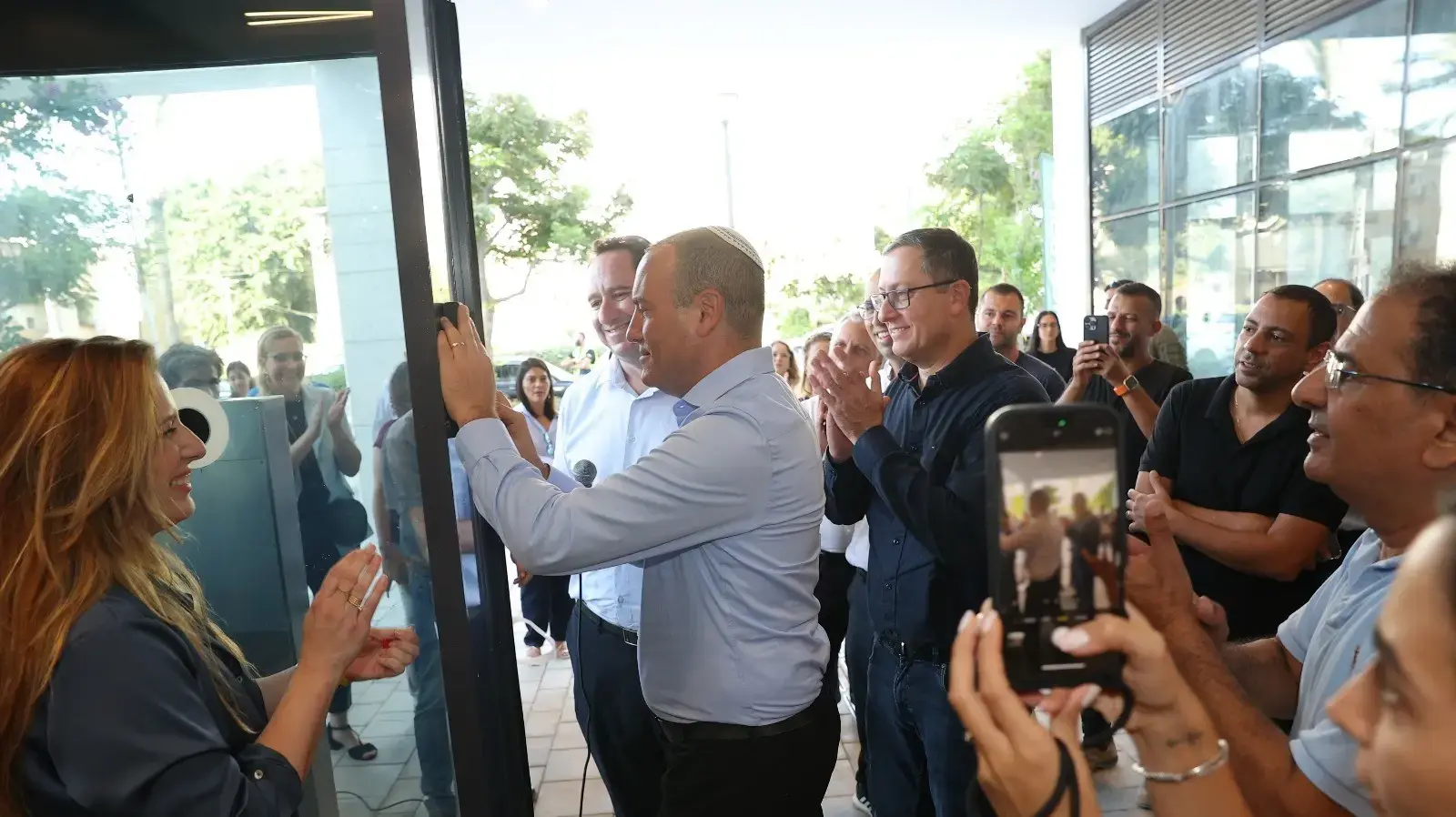 ראש עיריית רחובות, מתן דיל בטקס החניכה ראש עיריית רחובות, מתן דיל בטקס החניכה