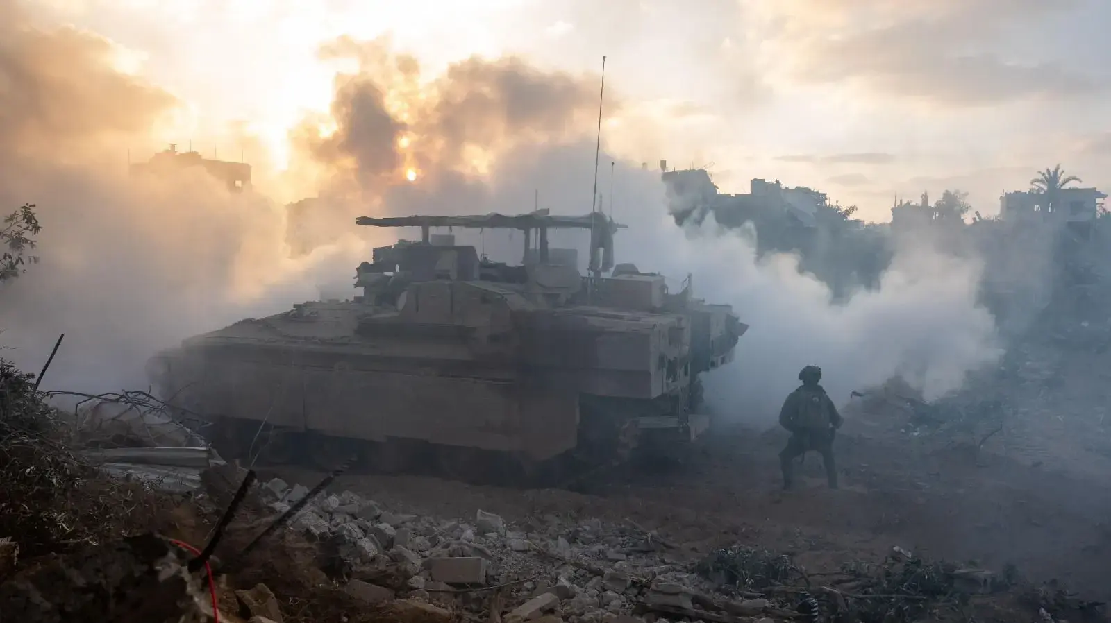מפעילות כוחות צה"ל ברצועת עזה במסגרת מרכבות גדעון ב'.