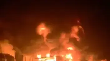משאיות ובאגר עולים באש במראר 20.09.25