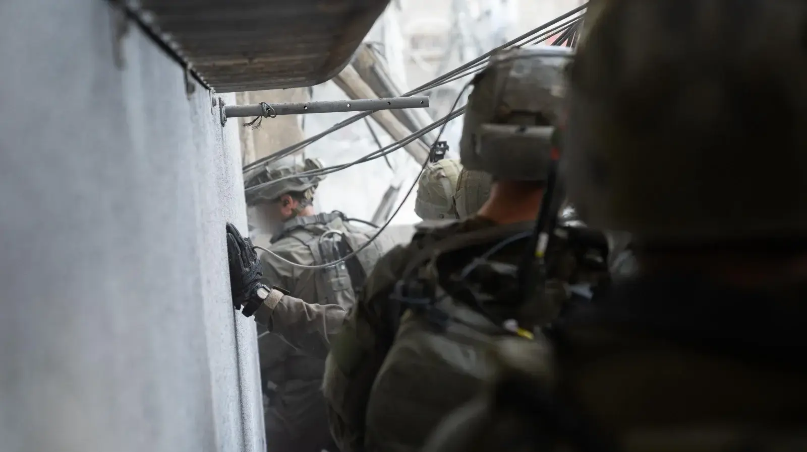 פעילות כוחות אוגדה 162 בעיר עזה פעילות כוחות אוגדה 162 בעיר עזה