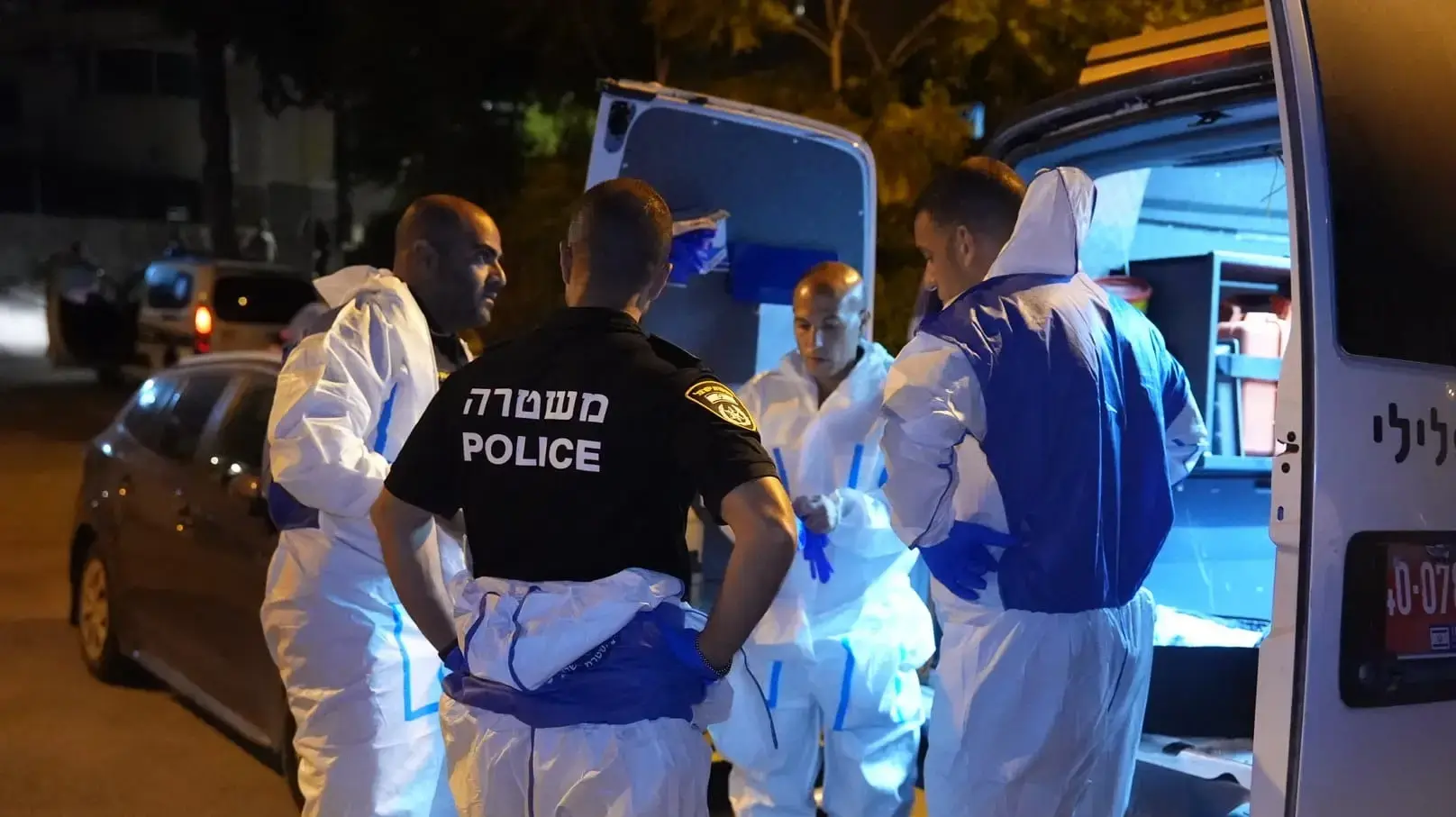 כוחות משטרה בקרית מנחם שבירושלים כוחות משטרה בקרית מנחם שבירושלים