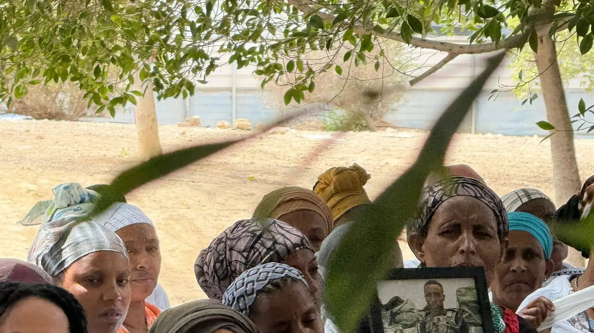 ההלוויה של צאלצאו שמעון דלמלאש, בית העלמין הצבאי בבאר שבע ההלוויה של צאלצאו שמעון דלמלאש, בית העלמין הצבאי בבאר שבע