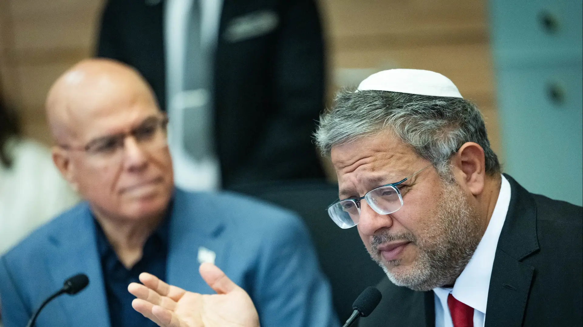 איתמר בן גביר, צביקה פוגל, דיון הוועדה לביטחון לאומי על עונש מוות למחבלים, 28 בספטמבר 2025