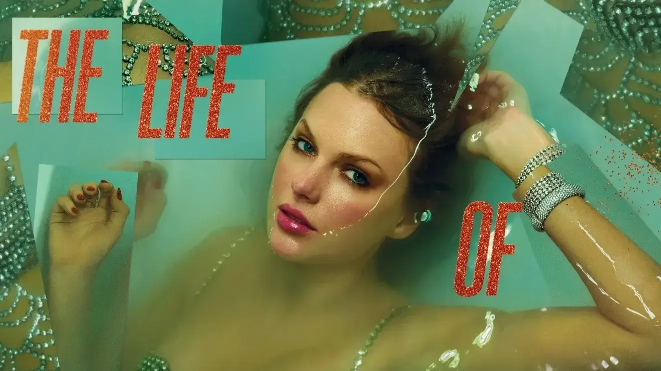 עטיפת האלבום "The Life of a Showgirl" של טיילור סוויפט עטיפת האלבום "The Life of a Showgirl" של טיילור סוויפט