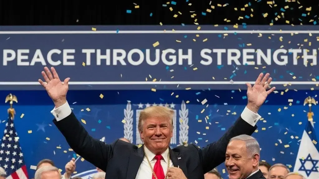 נתניהו קורא (שוב) להעניק את פרס נובל לטראמפ ואף משתמש בתמונה מעשה AI