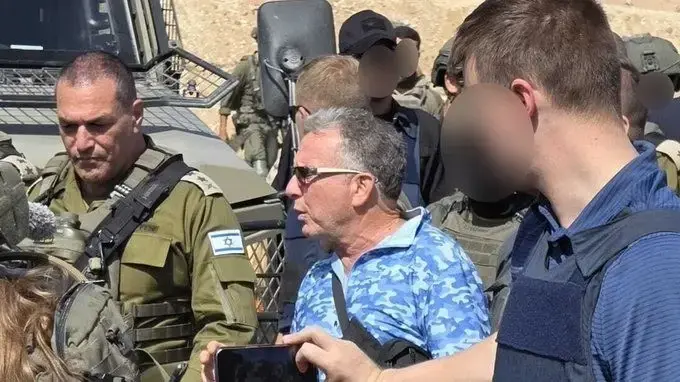 השליח האמריקני סטיב וויטקוף בביקור ברצועת עזה 11.10.25 השליח האמריקני סטיב וויטקוף בביקור ברצועת עזה 11.10.25