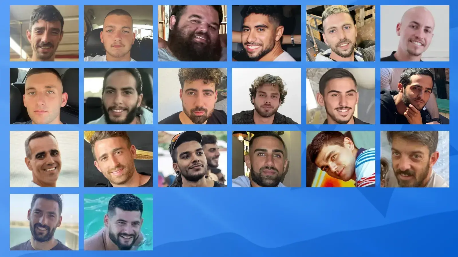 20 החטופים חיים 20 החטופים חיים
