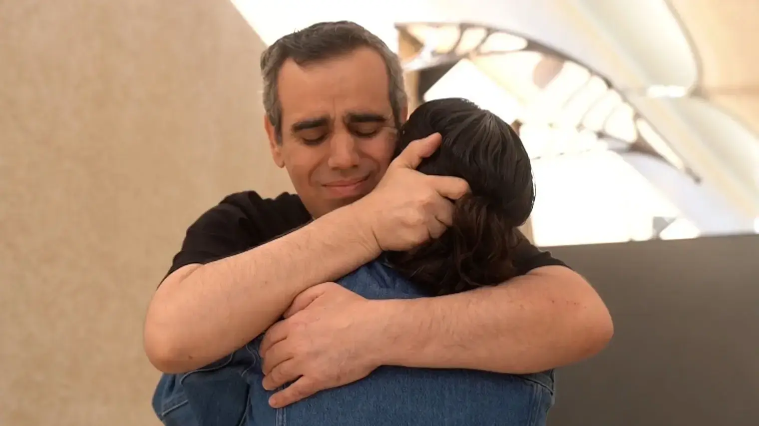 עמרי מירן עם אשתו לישי מירן לביא