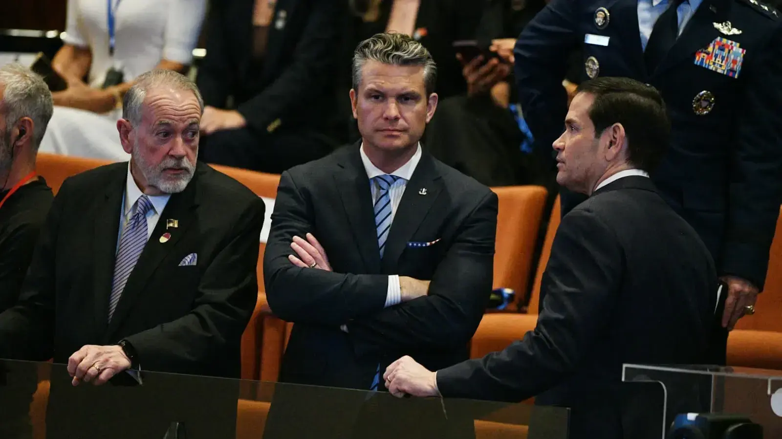 שגריר ארה"ב מייק האקבי, 13 באוקטובר 2025 שגריר ארה"ב מייק האקבי, 13 באוקטובר 2025