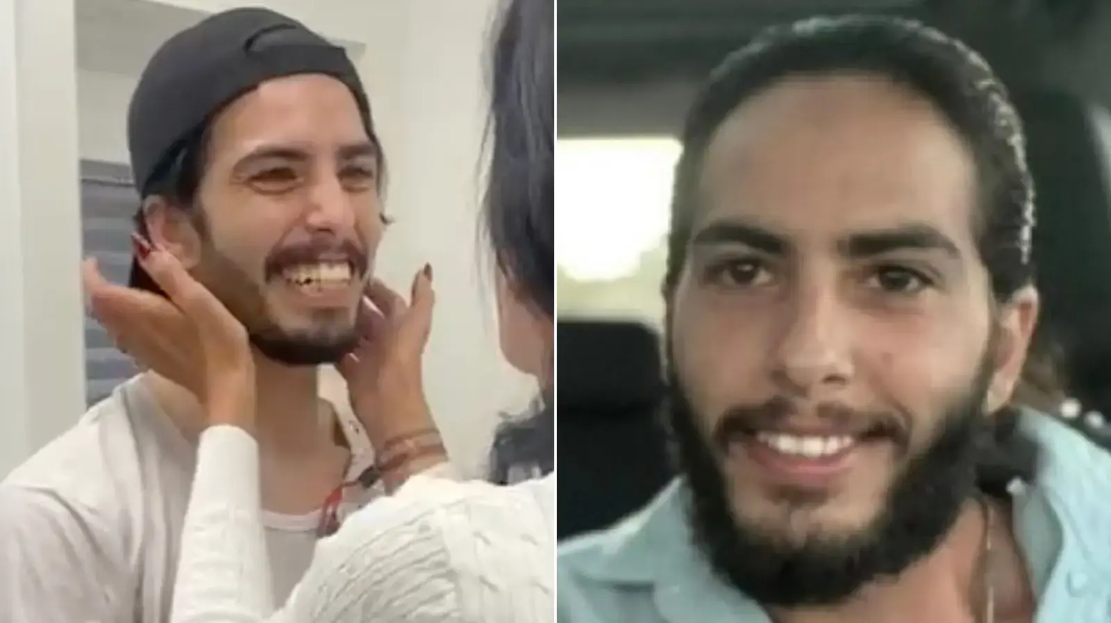 מתן צנגאוקר לפני ואחרי שנתיים בשבי חמאס מתן צנגאוקר לפני ואחרי שנתיים בשבי חמאס