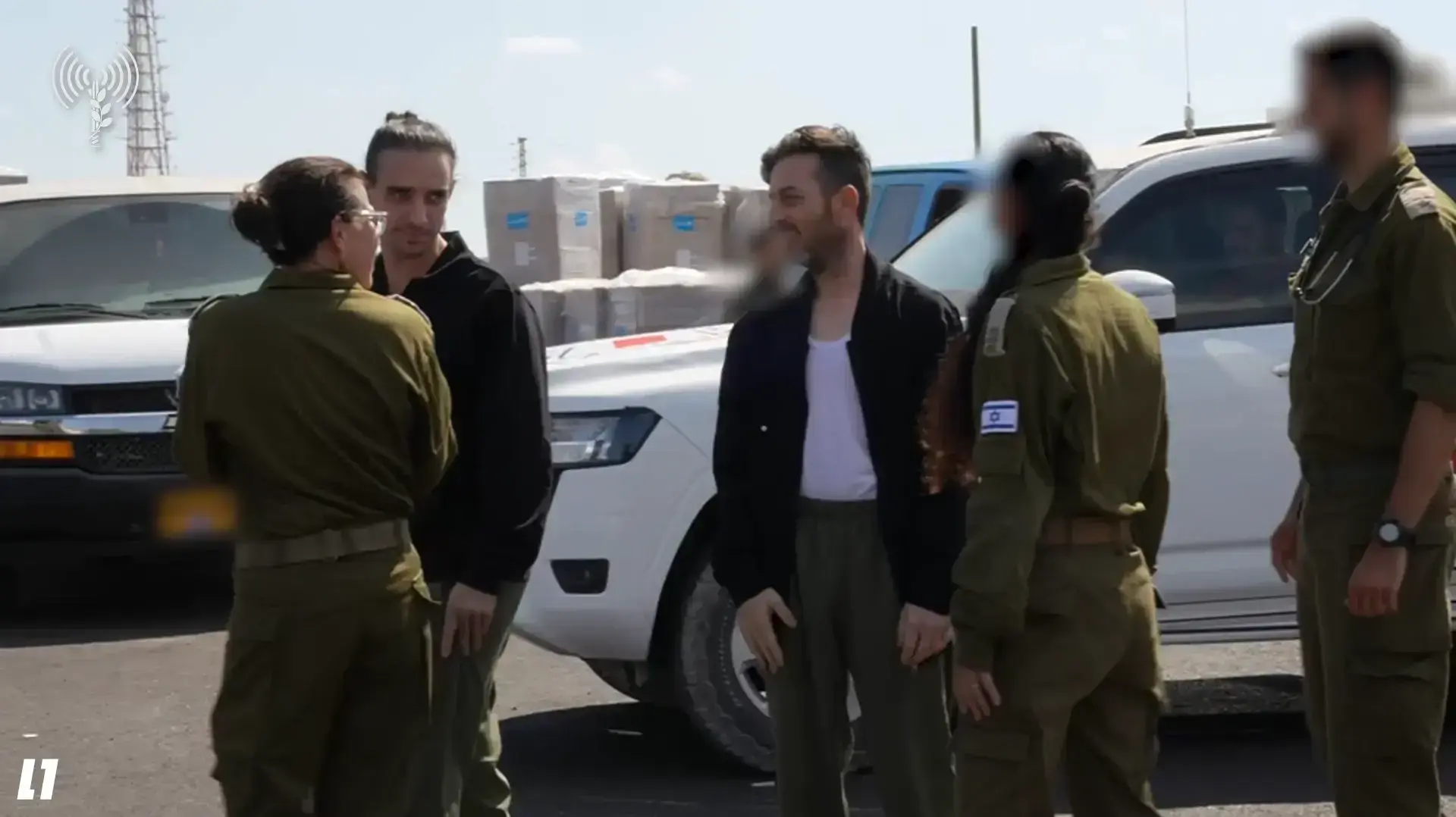 אריאל ודוד קוניו עם צהל אריאל ודוד קוניו עם צהל