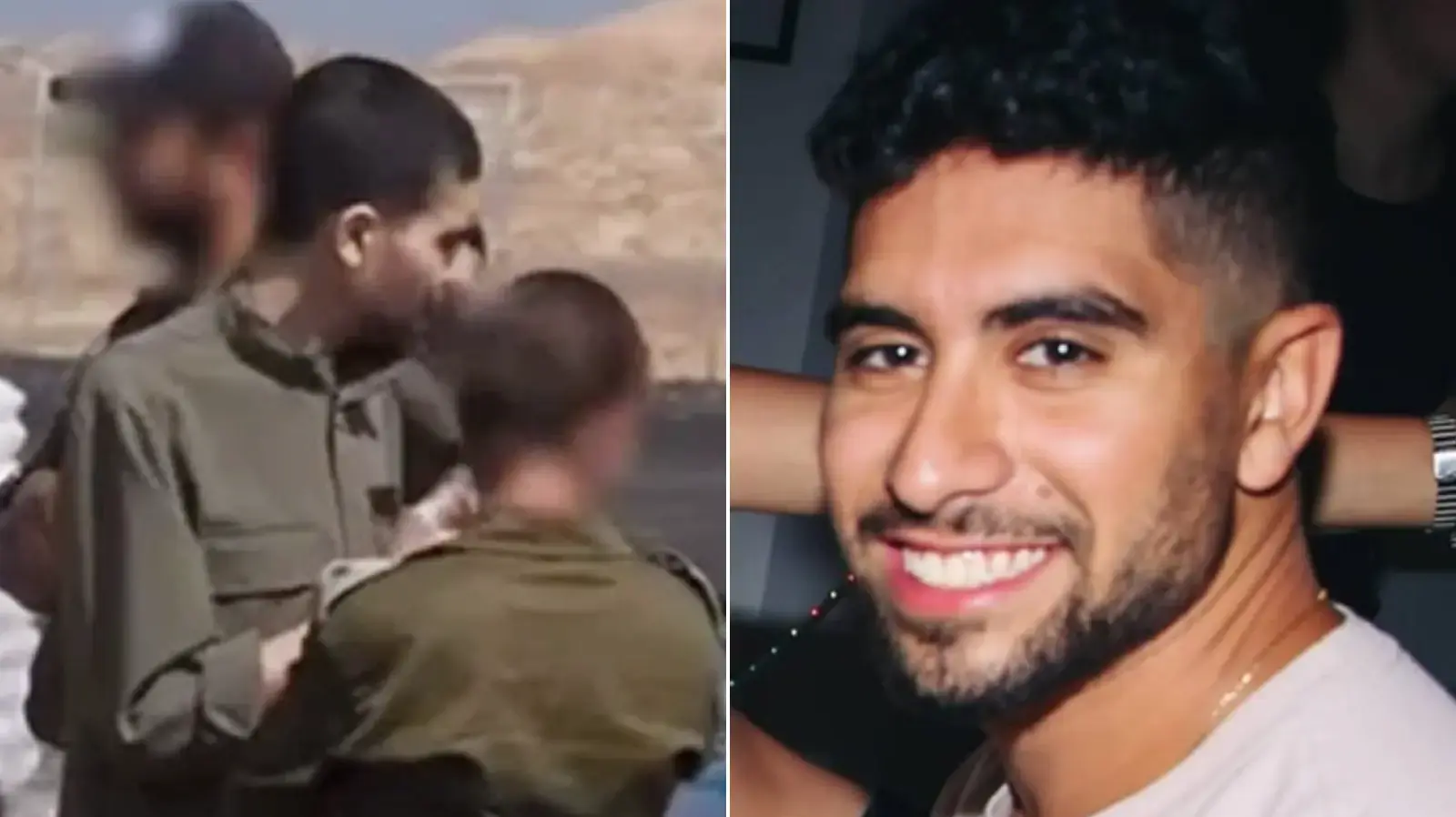 אביתר דוד לפני ואחרי שב החמאס אביתר דוד לפני ואחרי שב החמאס