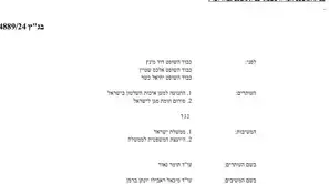 המכתב הרשמי ששלח בג"ץ בהוראה להקים ועדת חקירה ממלכתית המכתב הרשמי ששלח בג"ץ בהוראה להקים ועדת חקירה ממלכתית