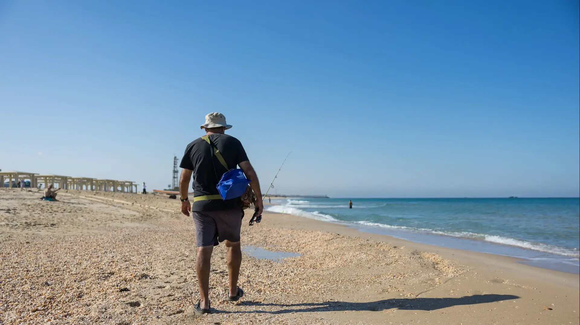 חוף זיקים נפתח מחדש. 16 באוקטובר 2025