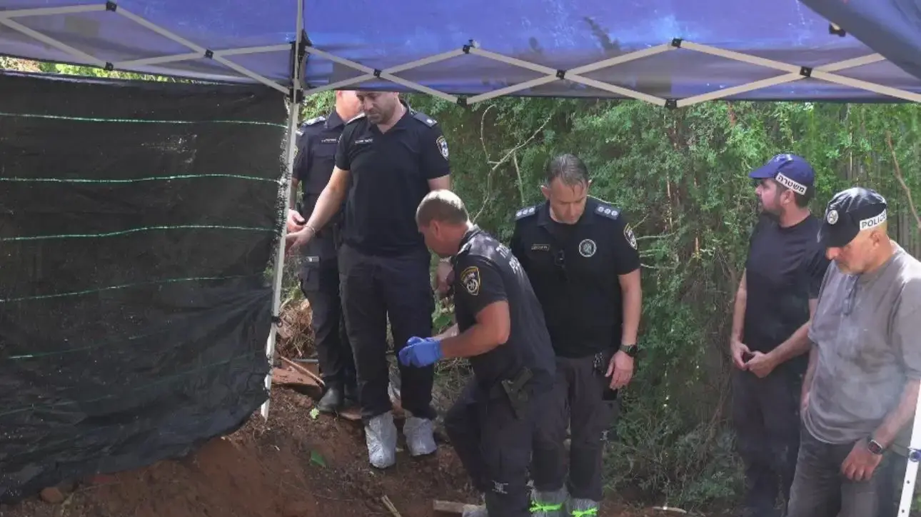 תיעוד מהזירה בה אותרה גופת המנוחה ניצולת השואה