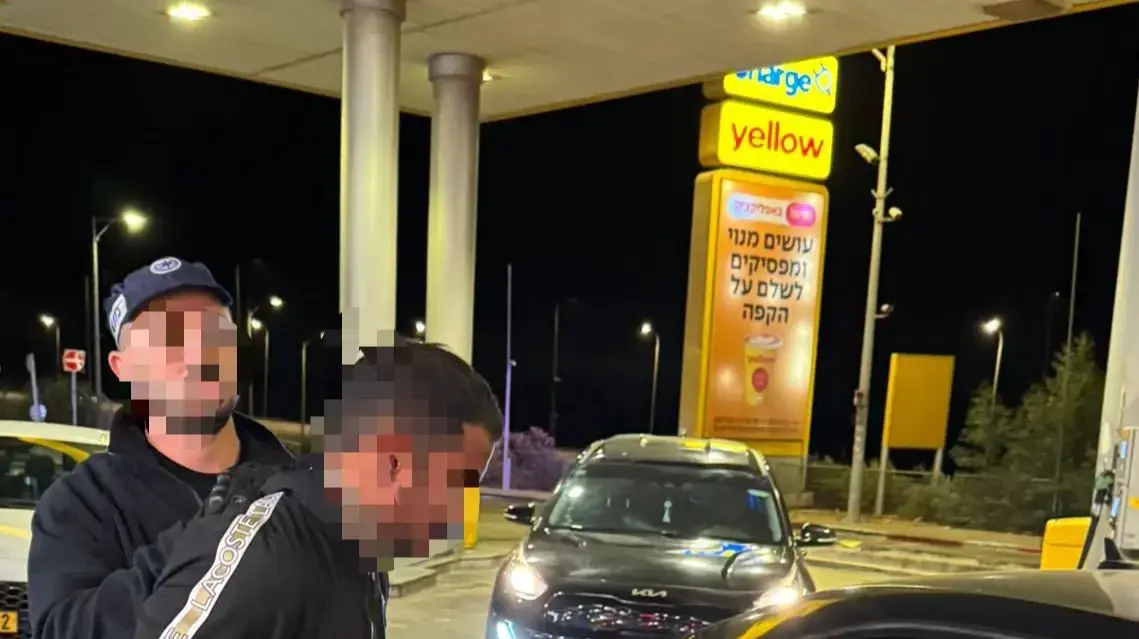 מעצר אחד החשודים בשוד תחנת הדלק ליד בית קמה מעצר אחד החשודים בשוד תחנת הדלק ליד בית קמה