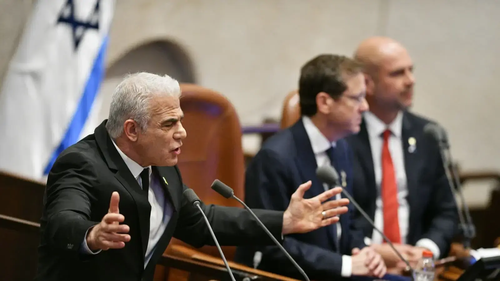 מהומה בטקס פתיחת כנס החורף בכנסת מהומה בטקס פתיחת כנס החורף בכנסת