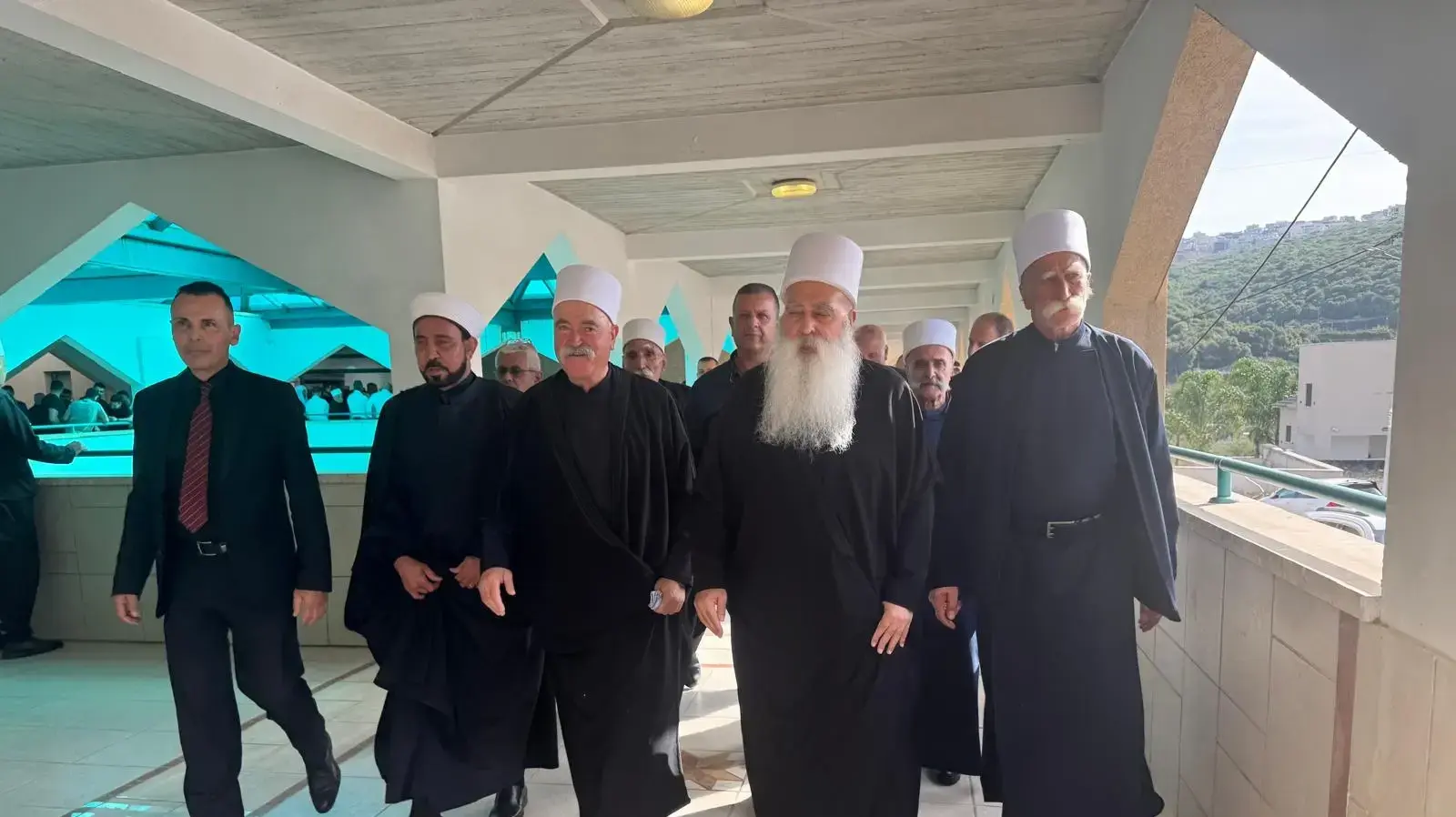 הלוויתו של השופט הדרוזי פארס פלאח בכפר סמיע. 20.10.25 הלוויתו של השופט הדרוזי פארס פלאח בכפר סמיע. 20.10.25