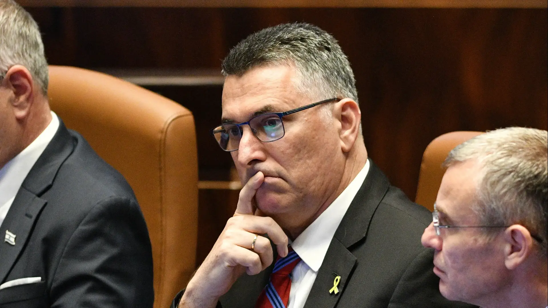 גדעון סער, יאיר לפיד, פתיחת מושב הכנסת, 20 באוקטובר 2025
