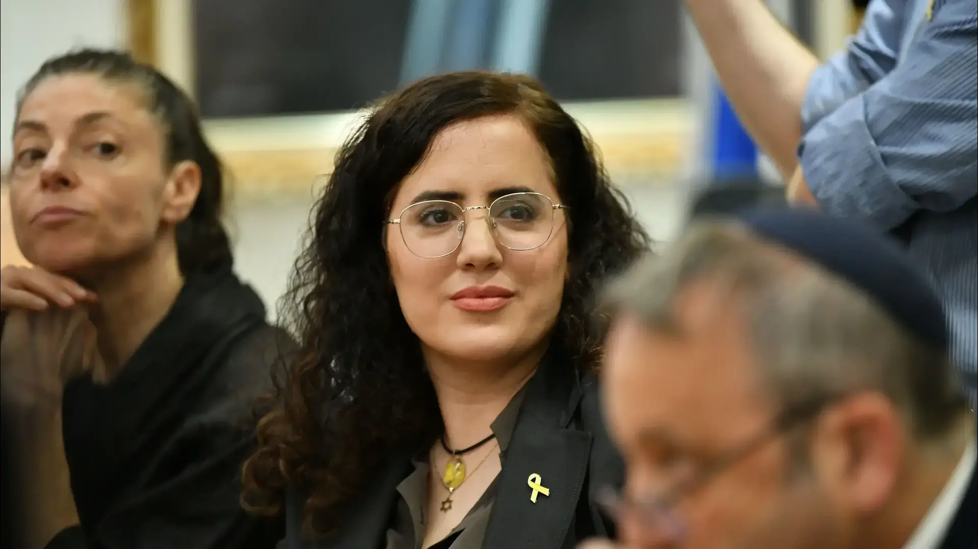נעמה לזימי, מרב מיכאלי,גלעד קריב, פתיחת מושב הכנסת, 20 באוקטובר 2025 נעמה לזימי, מרב מיכאלי,גלעד קריב, פתיחת מושב הכנסת, 20 באוקטובר 2025