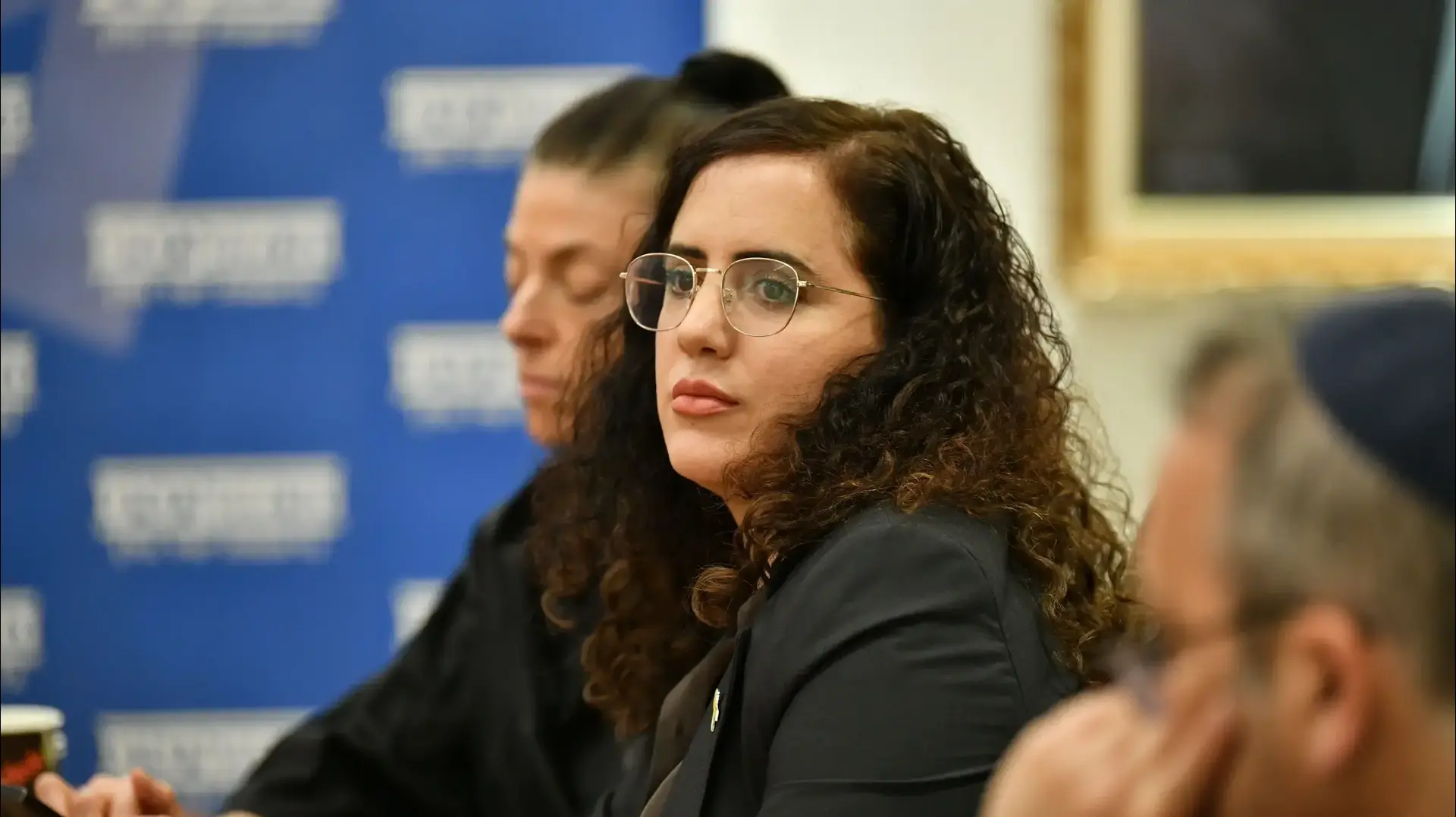 נעמה לזימי, מרב מיכאלי, פתיחת מושב הכנסת, 20 באוקטובר 2025 נעמה לזימי, מרב מיכאלי, פתיחת מושב הכנסת, 20 באוקטובר 2025