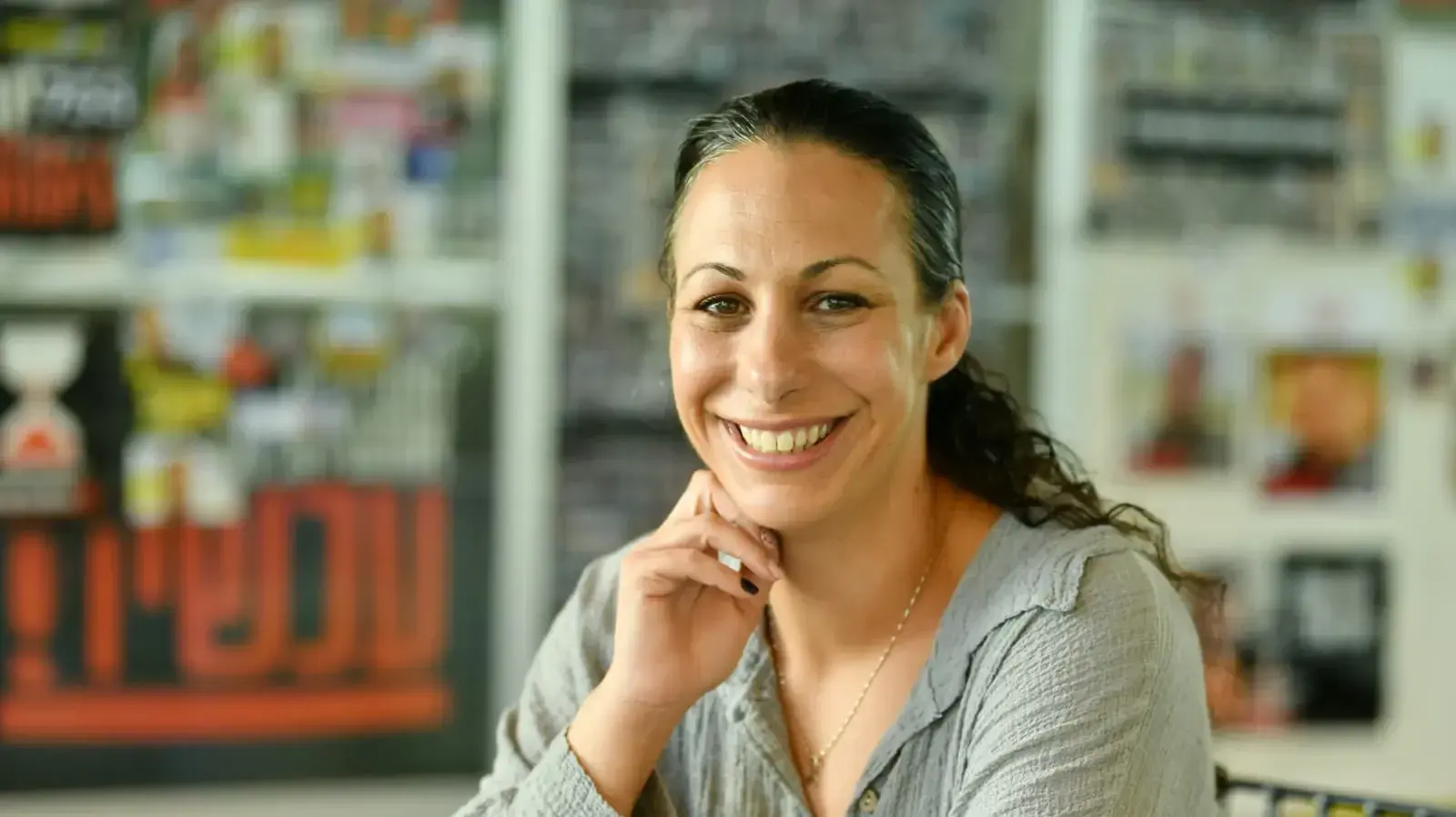 לישי מירן לביא, אשתו של שורד השבי עמרי מירן, 30 באוקטובר 2025 לישי מירן לביא, אשתו של שורד השבי עמרי מירן, 30 באוקטובר 2025