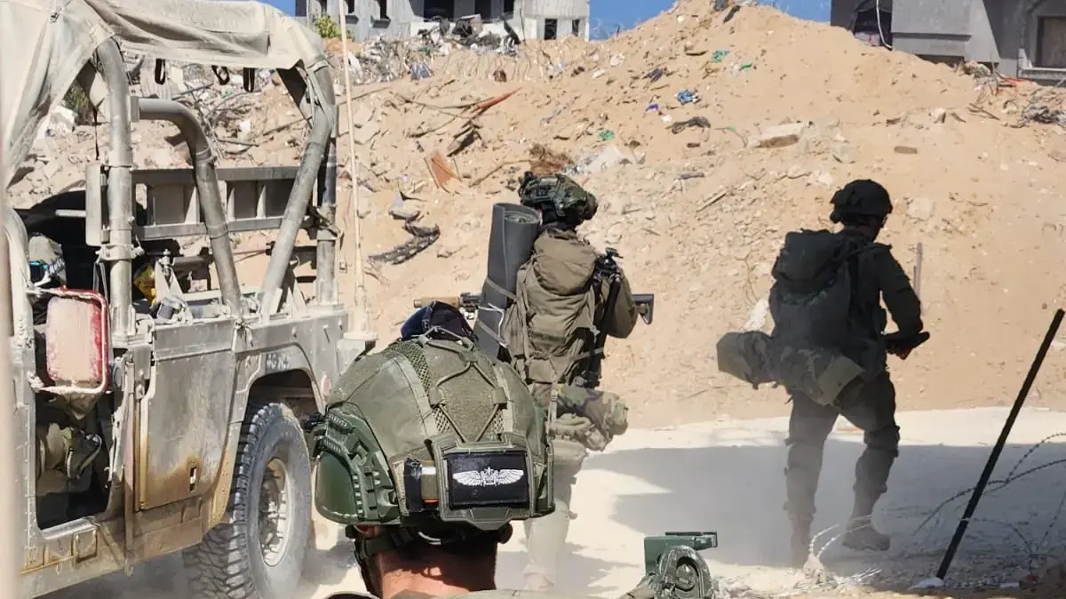 לוחמי חטיבת כפיר במוצב הכי עמוק של צה״ל ברצועת עזה. 30 באוקטובר 2025