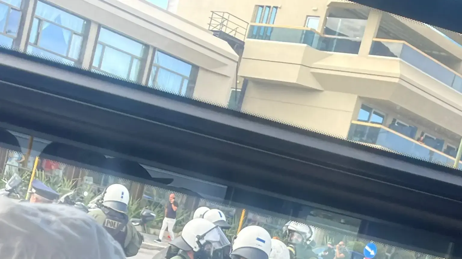 הפגנה פרו פלסטינית, כרתים יוון, 3 בנובמבר 2025 הפגנה פרו פלסטינית, כרתים יוון, 3 בנובמבר 2025