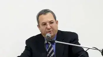 שר הבטחון אהוד ברק בטקס האותות